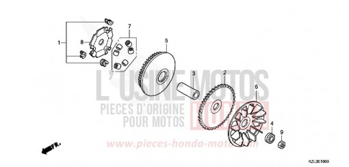 COTE SECONDAIRE NSC110MPDC de 2012